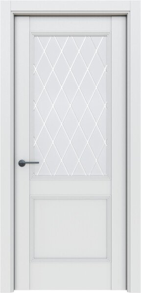 Дверь межкомнатная Классико-73 Alaska White Crystal