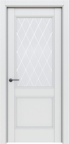 Дверь межкомнатная Классико-73 Alaska White Crystal