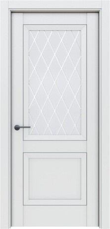 Дверь межкомнатная Классико-83 Alaska White Crystal