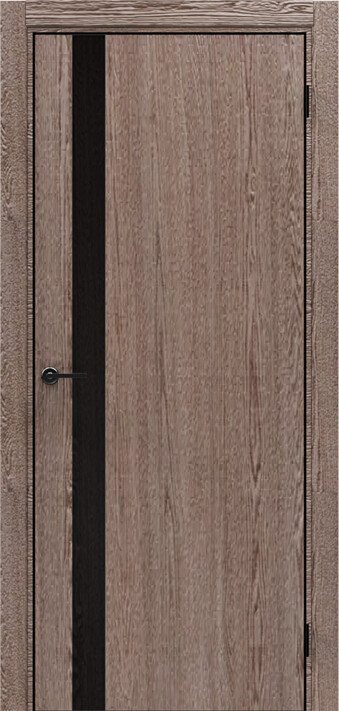 Дверь межкомнатная Порта-51 4AB Brownie Oak Black Star