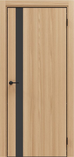 Дверь межкомнатная Порта-51 4AB Natural Oak Black Star