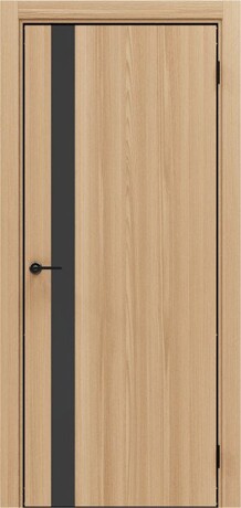 Дверь межкомнатная Порта-51 4AB Natural Oak Black Star
