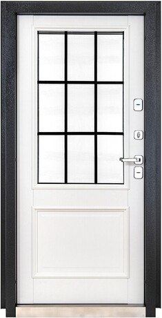 Дверь входная Porta T 402СП.К13 Букле Графит/Alaska
