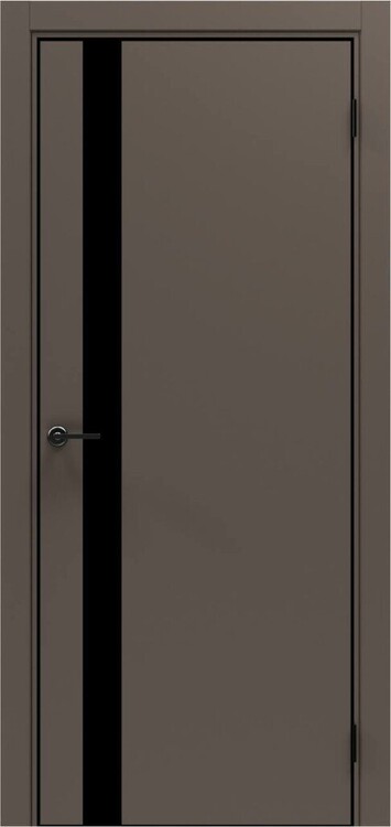 Дверь межкомнатная Порта-51 4AB Keramik Brown Black Star (Eximer)
