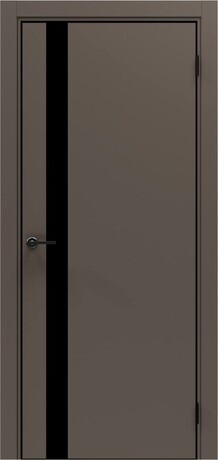 Дверь межкомнатная Порта-51 4AB Keramik Brown Black Star (Eximer)