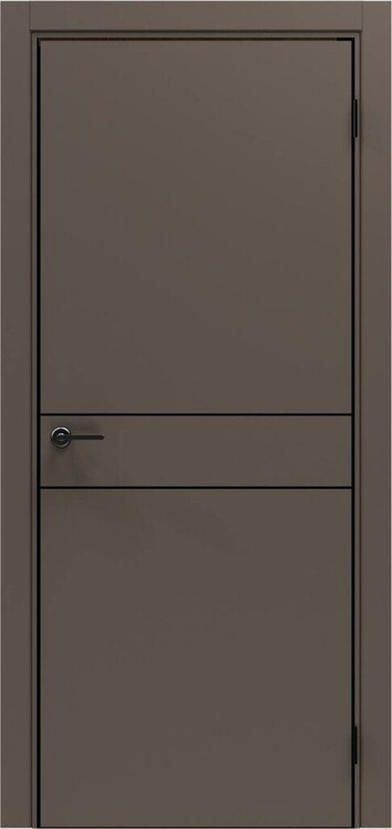 Дверь межкомнатная Порта-52 4AB Keramik Brown (Eximer)