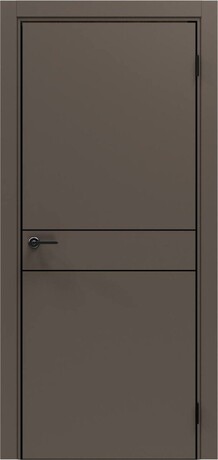 Дверь межкомнатная Порта-52 4AB Keramik Brown (Eximer)