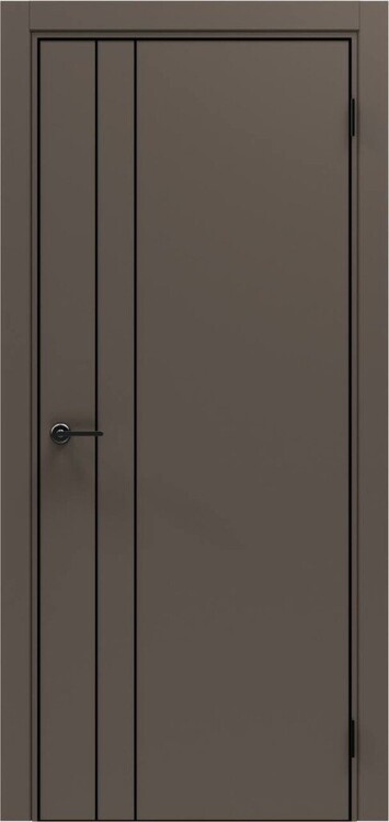 Дверь межкомнатная Порта-58 4AB Keramik Brown (Eximer)