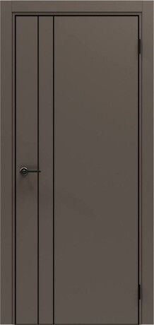 Дверь межкомнатная Порта-58 4AB Keramik Brown (Eximer)