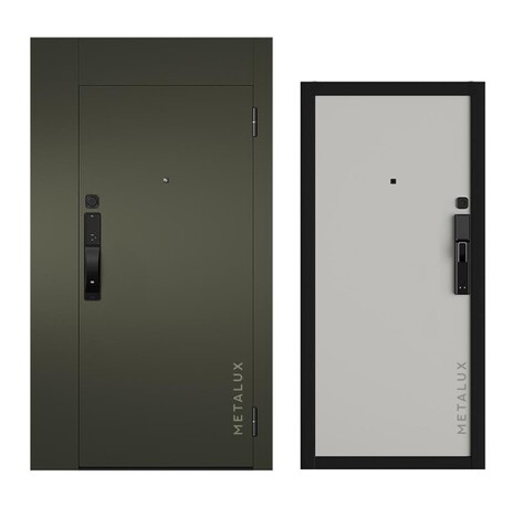 Дверь входная M-SL 637/1 c фальш-фрамугой