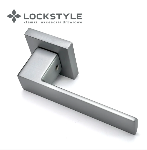 Ручки дверные LOCKSTYLE CUBE ZN